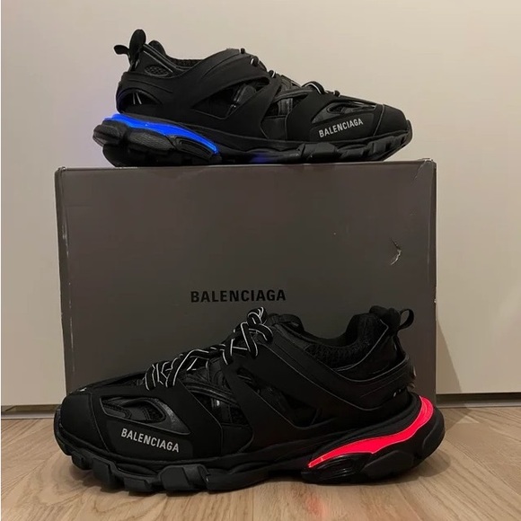 Balenciaga Track LED Sneaker in Black - Picture 2 of 2